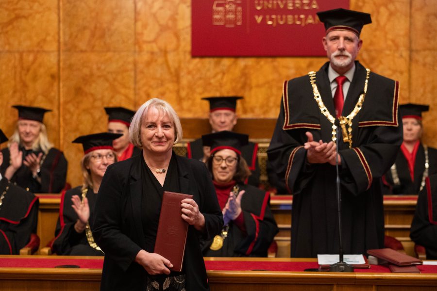 3*  Ljubljana
Slavnostna seja senata Univerze v Ljubljani.
Foto: Boštjan Podlogar/STA