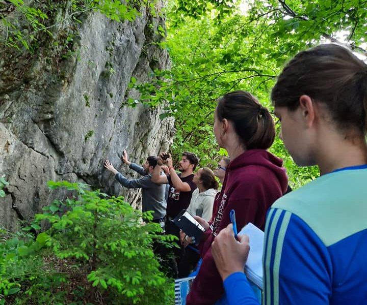 Terenske vaje pri predmetih Regionalna geologija Slovenije in Inženirska geologija