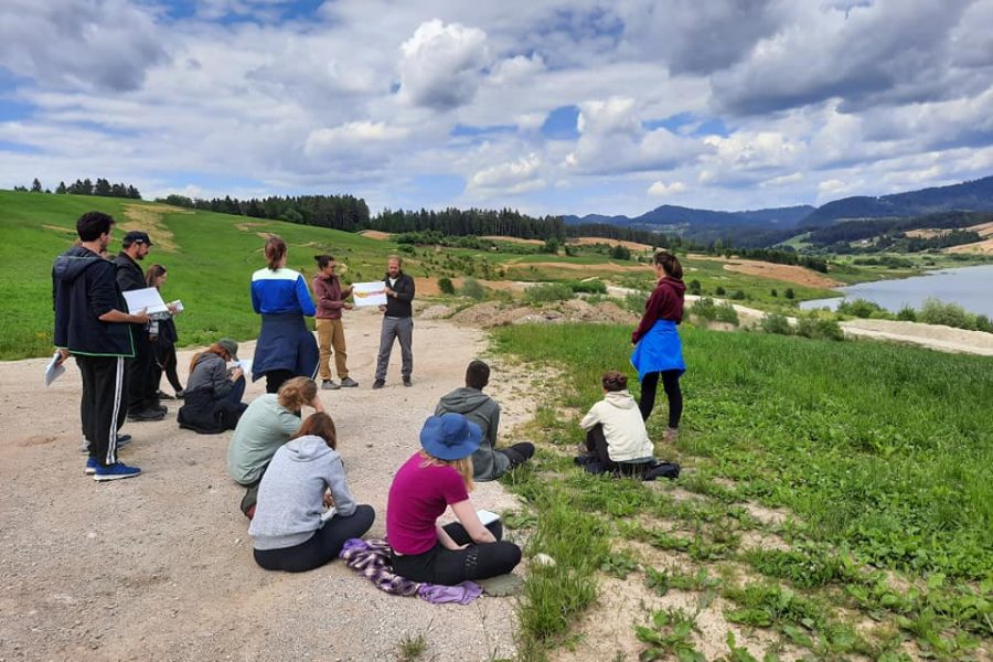 Terenske vaje pri predmetih Regionalna geologija Slovenije in Inženirska geologija