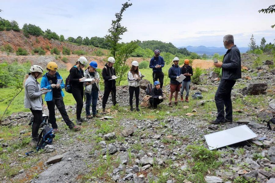 Terenske vaje pri predmetu Strukturna geologija