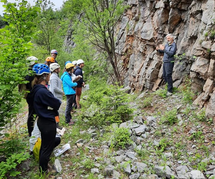 Terenske vaje pri predmetu Strukturna geologija