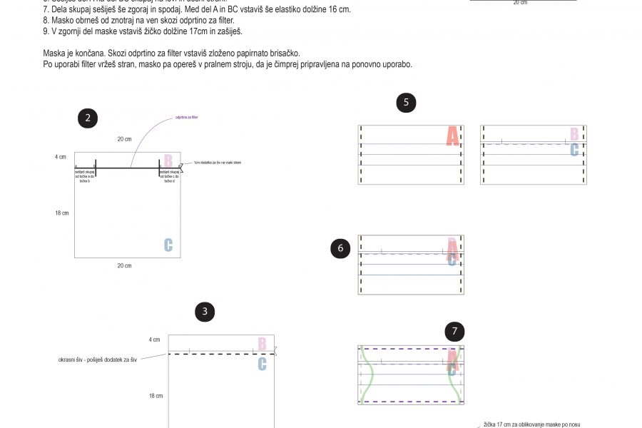 NAVODILA ZA IZDELAVO 