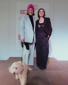 Nika Veger in Petja Zorec na PRINESI//ODNESI, foto: Nina Starman Gombač